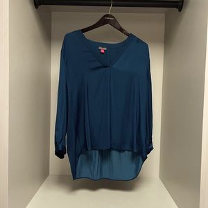 Vince Camuto Rumple Fabric Blouse
